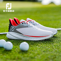 FOOTJOY 高尔夫球鞋FJ FLEX XP男鞋舒适透气golf无钉休闲运动鞋 白/黑/红56277 8=42码