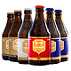 CHIMAY 智美 比利时智美红蓝白金帽修道院精酿啤酒330ml*6瓶混合装