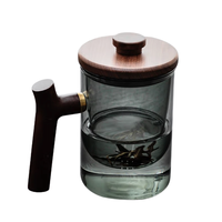 TEAHUE 忆壶茶 茶杯 450ml 墨色