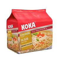 临期品：KOKA 可口 速食代餐干拌方便面 10袋