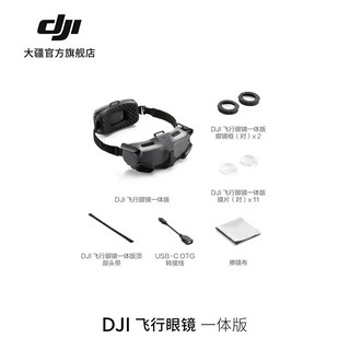 大疆 DJI 飞行眼镜一体版 适配 DJI Avata OLED高清屏幕 O3+图传 大疆无人机配件 DJI 飞行眼镜一体版