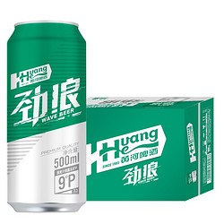 黄河啤酒（HuangHe）黄河劲浪啤酒 500ml