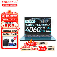 COLORFUL 七彩虹 大额券:COLORFUL 七彩虹 隐星P15 i5-13500H RTX4060 165Hz 2.5K屏蓝游戏笔记本电脑