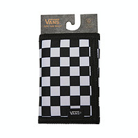 VANS 范斯 2023新款黑白棋盘格男子帆布卡包钱包