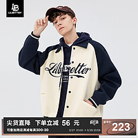 Lilbetter棒球服男美式2023春秋季新款男装vintage外套潮牌夹克LB