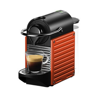 NESPRESSO 浓遇咖啡 Original系列 C61-CN-RE-NE 胶囊咖啡机+意式浓烈50颗 金属红