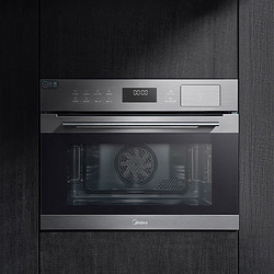 Midea 美的 嵌入式蒸烤箱家用型家庭版50L大容量智能NFC搪瓷内胆蒸箱烤箱