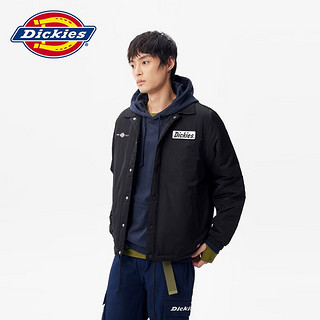 Dickies 帝客 男士短款棉服 DK009440 黑色 S