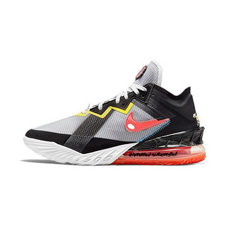 NIKE 耐克 Lebron 18 Low Ep 中性篮球鞋 CV7564-103 灰黑粉 38