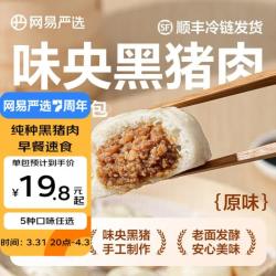 YANXUAN 网易严选 黑猪鲜肉包 原味 300g