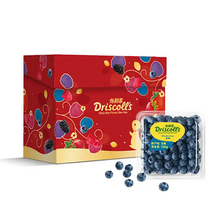 怡颗莓 Driscoll's 怡颗莓 当季云南蓝莓原箱12盒装 约125g/盒 新鲜水果