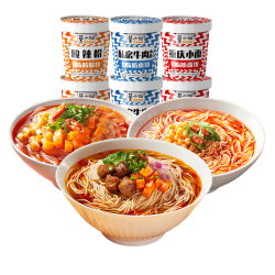 莫小仙 重庆小面*2+酸辣粉*2+牛肉小面*2