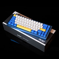 AJAZZ 黑爵 AC067 三模机械键盘 67键 蓝莓轴 远峰蓝