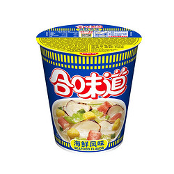 CUP NOODLES 合味道 标准杯赤海鲜浓虾汤风味79g 任选12件