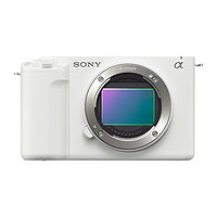 SONY 索尼 ZV-E1 全画幅Vlog无反相机 白色 单机身