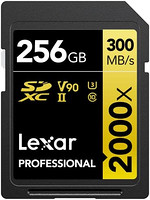 Lexar 雷克沙 Professional 2000x 256GB SDXC UHS-II 卡