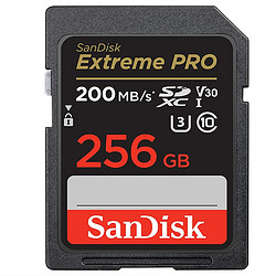 SanDisk 闪迪 Extreme PRO SDXC UHS-I 存储卡 256 GB