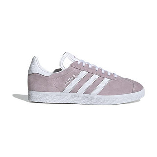 adidas ORIGINALS Gazelle W 女子运动板鞋 EE5540 淡粉紫灰/亮白 36.5