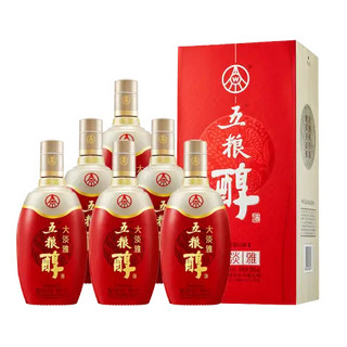 WULIANGYE 五粮液 WU LIANG CHUN 五粮醇 大淡雅 50%vol 浓香型白酒 500ml*6瓶 整箱装