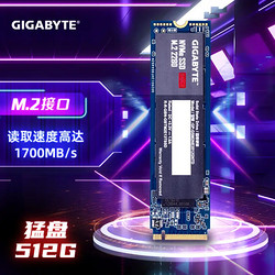 GIGABYTE 技嘉 猛盘325E NVMe协议 M.2 固态硬盘 512GB PCI-E 3.0