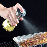 巧逸 304不锈钢烧烤橄榄油食用油玻璃喷油壶厨房雾化控油喷油瓶喷油壶