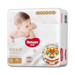 HUGGIES 好奇 皇家御裤系列 婴儿纸尿裤 S25片