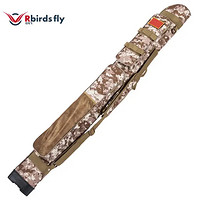 任鸟飞 Rbirdsfly） 渔具包 1.25米鱼具包双层鱼竿包钓鱼包杆包垂钓用品鱼包带侧包伞包 RBF362 迷彩黄