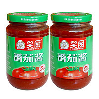 XIAOCHU 笑厨 新疆笑厨两瓶装番茄酱原味纯番茄酱0脂肪2023年8月22号到期