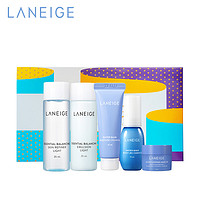 抖音超值购：LANEIGE 兰芝 水衡清盈五件套装干皮深层补水干性保湿持久亮泽