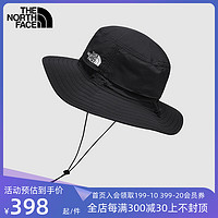 北面 渔夫帽男女帽夏季新款运动帽登山帽遮阳帽休闲帽防晒帽子5FX6