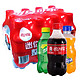 Fanta 芬达 可口可乐（Coca-Cola）可乐*6+雪碧*3+芬达橙*3 汽水 300ml*12瓶 混合口味 整箱装