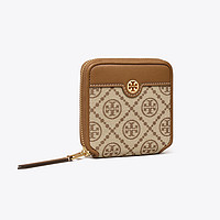 TORY BURCH 女士 T MONOGRAM系列提花双折钱包