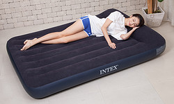 INTEX 气垫床双人户外帐篷午休床单人 加大加厚自动充气床垫家用