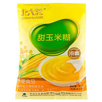 北大荒 中国农垦玉米糊冲饮即食速溶营养早餐 甜玉米糊 375g X1袋