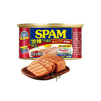 SPAM 世棒 培根口味 午餐肉罐头 198g