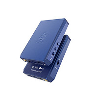 HIDIZS 海帝思 DH80S便携平衡解码耳放一体机MQA音频解码4.4 3.5mm双输出硬解DSD 宝蓝色
