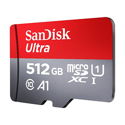 闪迪 Ultra 至尊高速系列 Micro-SD存储卡 512GB
