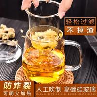SEADREAM 水之铭 水之銘（SHUI ZHI MING）  茶水分离杯女泡茶杯家用水杯蘑菇杯 壶嘴蘑菇杯500ml