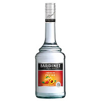 BARDINET 必得利 洋酒 进口 蓝香橙咖啡樱桃白兰地力娇酒 鸡尾烘焙基酒 配置酒 桃子味 700ml