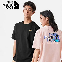 THE NORTH FACE 北面 情侣款户外短袖T恤 88BP