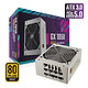 酷冷至尊 CoolerMaster)额定1050W GX1050白色金牌全模组电源 ATX3.0/原生PCIe5.0/全日系电容/智能温控风扇