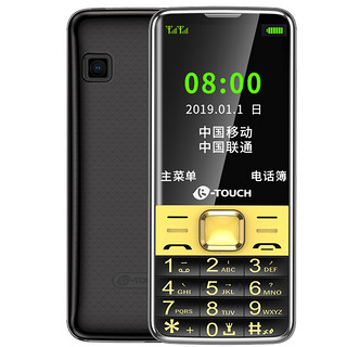 K-Touch/天语  天翼电信移动联通4G全网通正品直板按键老人手机大声大字大屏超长待机功能机学生手机老年手机