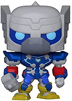 Funko POP Marvel：Marvel Mech - 雷神乙烯基摇头娃娃，多色，标准