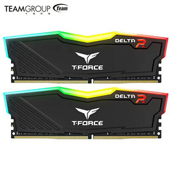 Team 十铨 台式机内存条 DDR4 Delta系列 16G 3200 RGB单条
