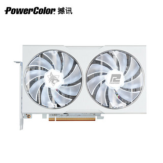 POWERCOLOR 撼讯 RX 6650XT 暗黑犬 显卡 8GB 白色