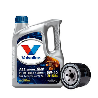 Valvoline 胜牌 SP A3/B4 5W-40 星胜全合成 4L