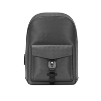 MONTBLANC 万宝龙 风尚3.0系列 男士牛皮革双肩包 MB1302