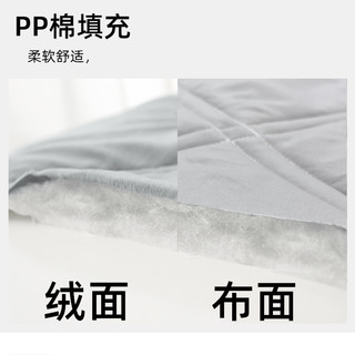 前世有约 QISILOVE萬能加厚绒面床头罩软包床头套罩床头靠背套罩通用简约防尘保护罩