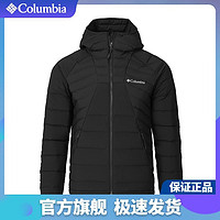 哥伦比亚 羽绒服男2021新品户外热能保暖800蓬灰鹅绒羽绒衣WE1511