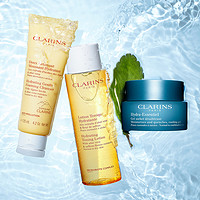 CLARINS 娇韵诗 温和黄水+温和泡沫洁面膏+沁润保湿面霜/凝露